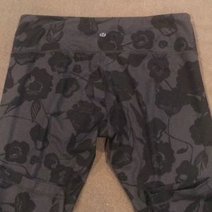 Floral lululemon crops